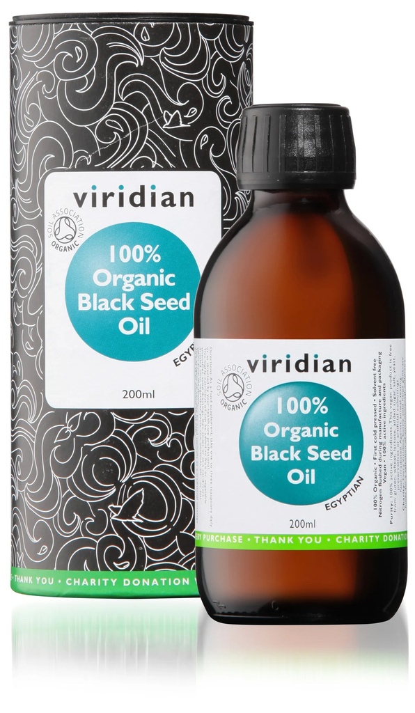 VIRIDIAN BLACK SEED OIL ORGANIC 200ML (2)