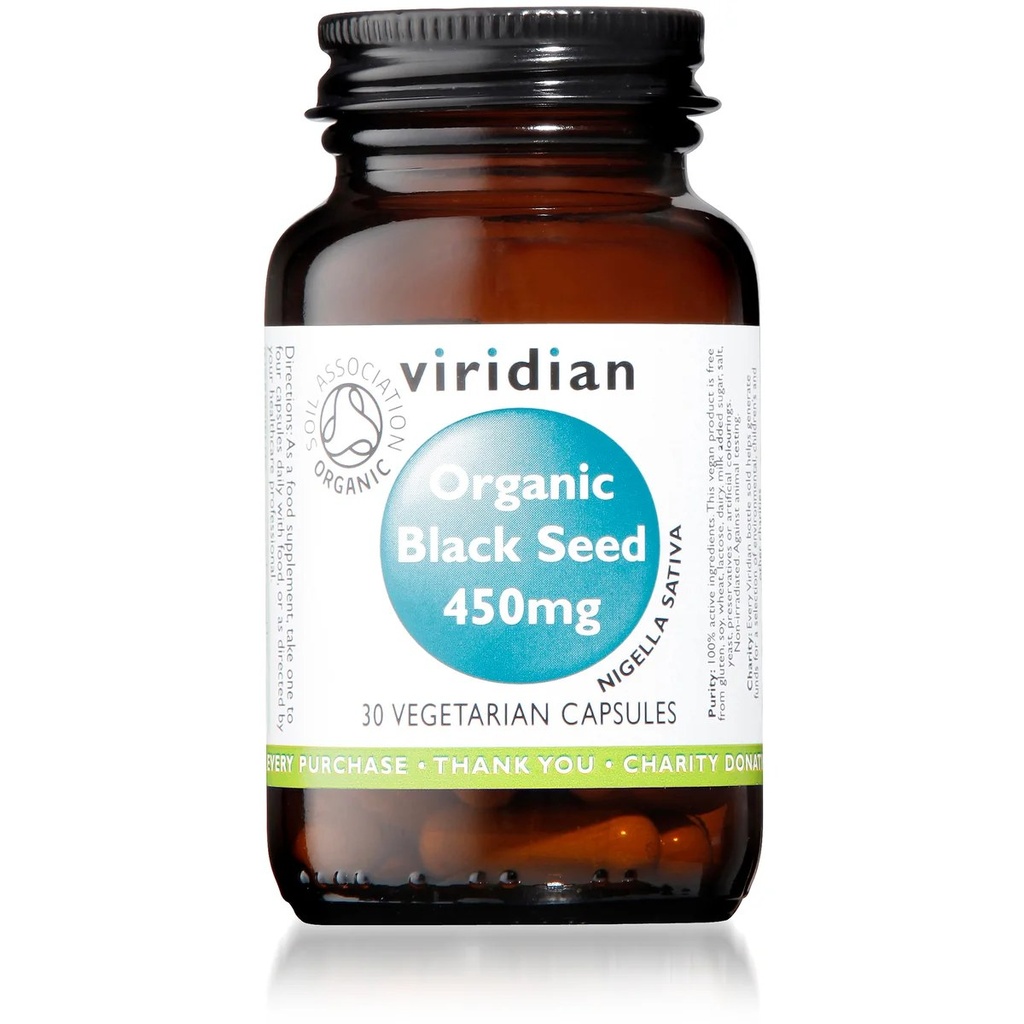 VIRIDIAN BLACK SEED ORGANIC VCAPS 30'S (2)