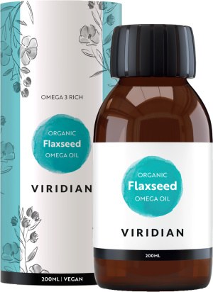VIRIDIAN FLAXSEED OMEGA OIL ORGANIC (ADD MLS) (3)