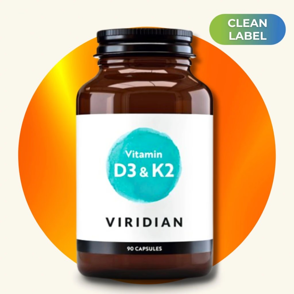 VIRIDIAN VITAMIN D3 & K2 VCAPS 90S (4)