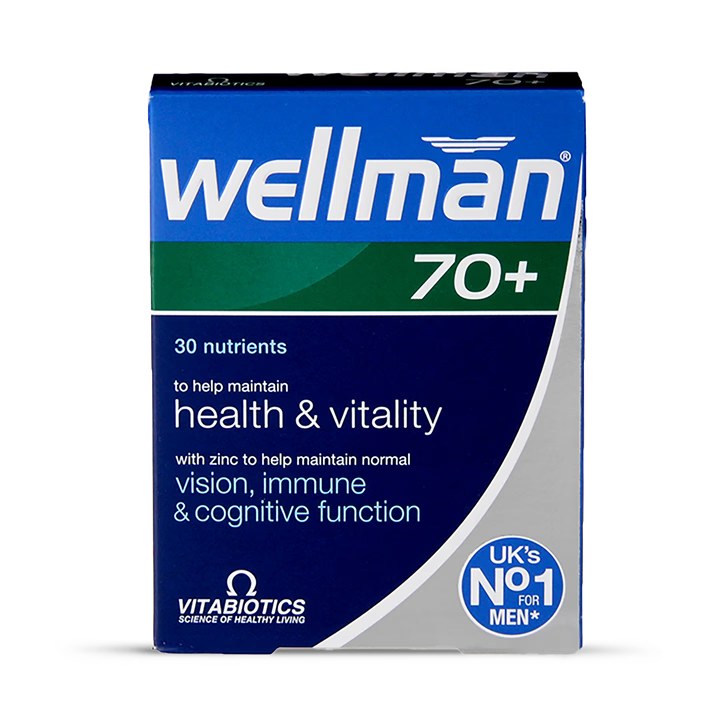 VITABIOTICS WELLMAN 50+ 30'S (2)
