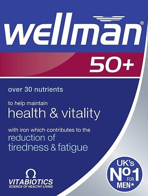 VITABIOTICS WELLMAN 50+ 30'S (3)
