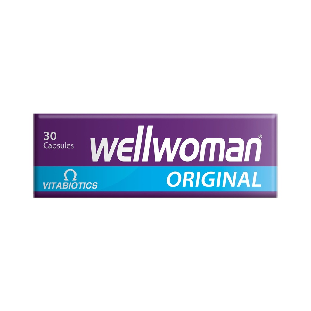 VITABIOTICS WELLWOMAN ORIGINAL CAPS 30'S[FULL PACK] (4)