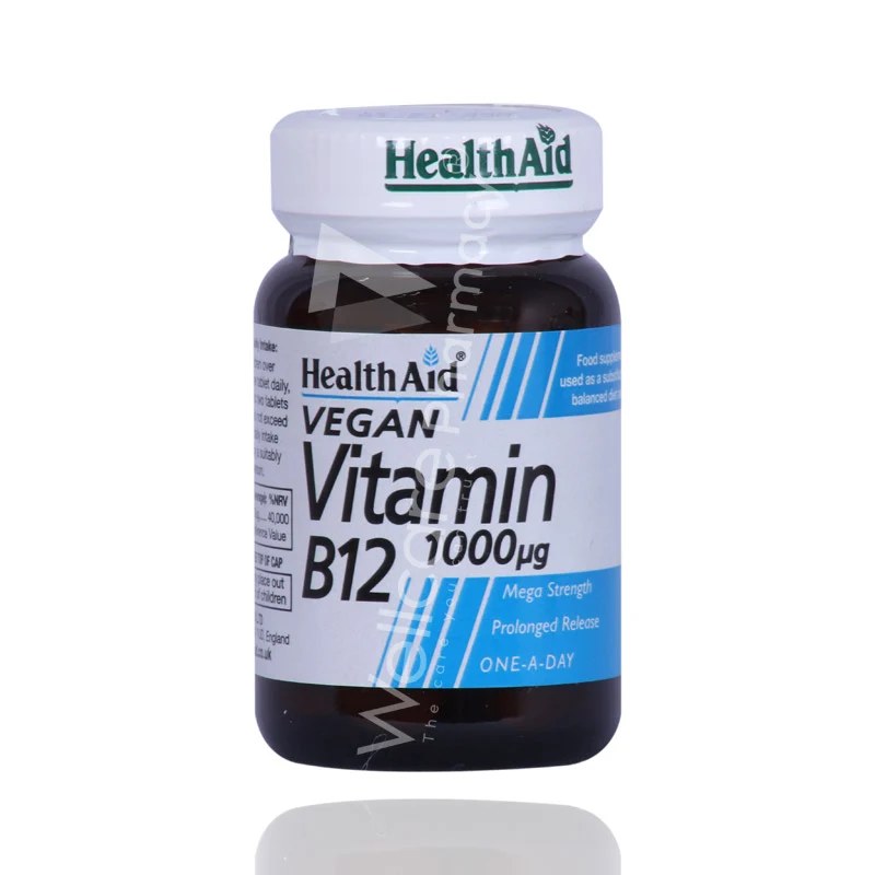 HEALTH AID VITAMIN B12 1000ug PR 50'S (3)