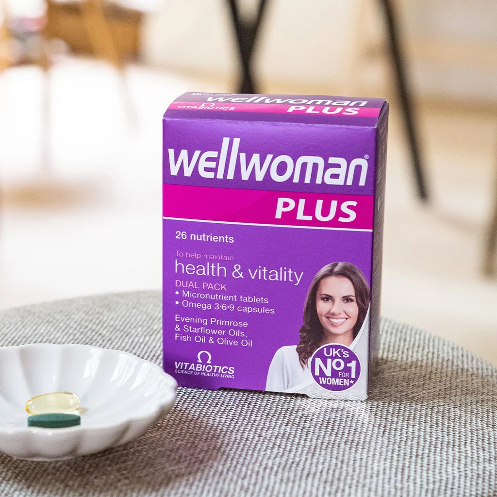 VITABIOTICS WELLWOMAN PLUS OMEGA 3-6-9 CAPS[FULL PACK] (2)