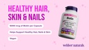 WEBBER NATURALS BIOTIN 5000MCG VEG CAPS 60'S (3)