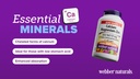 WEBBER NATURALS CALCIUM MAGNESIUM ZINC CAPLETS 200'S (4)