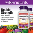 WEBBER NATURALS COENZYME Q10 200MG SOFTGELS 60'S (3)