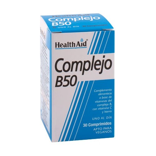 HEALTH AID VITAMIN B50 1*30'S (2)