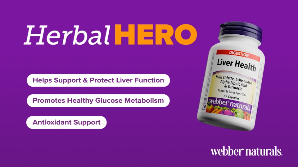 WEBBER NATURALS LIVER HEALTH CAPS 65'S (2)