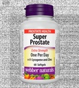 WEBBER NATURALS SUPER PROSTATE SOFTGELS 60'S (2)