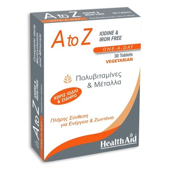 HEALTH AID A TO Z M/VITAMIN 30'S (2)