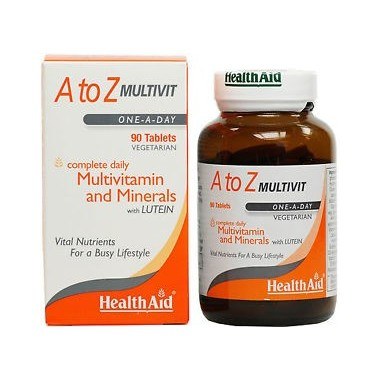 HEALTH AID A TO Z M/VITAMIN 90'S (3)