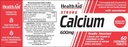 HEALTH AID CALCIUM 600MG CHEW 60'S (2)