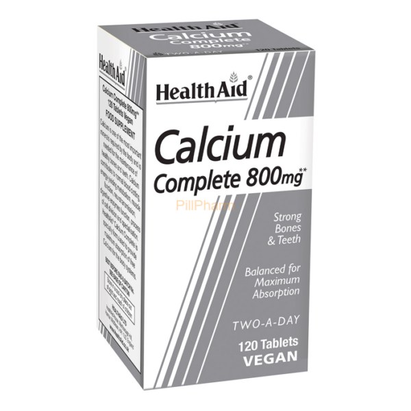 HEALTH AID CALCIUM COMPLETE 800MG 120'S (2)