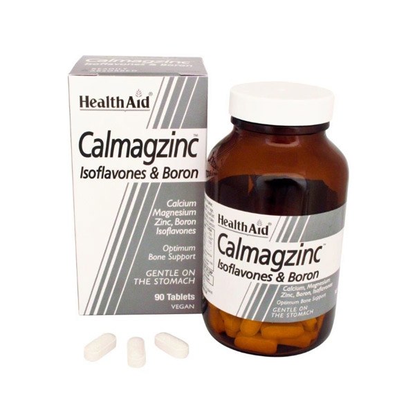 HEALTH AID CALMAGZINC 90'S (3)