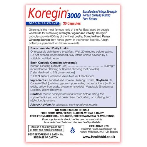 HEALTH AID KOREGIN 3000 30'S (2)
