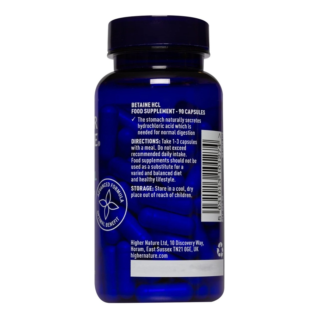HIGHER NATURE BETAINE HCL CAPS 90S (2)