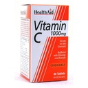 HEALTH AID VITAMIN C 1000MG CHEW 60'S (2)