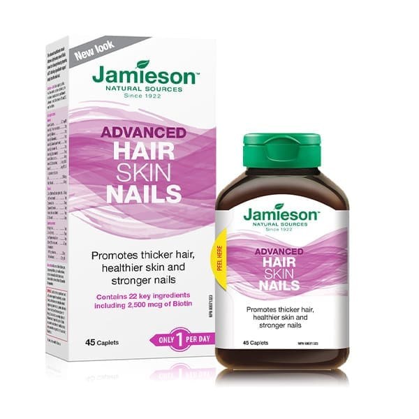 JAMIESON ADVANCED HAIR SKIN NAILS CAPLETS 45'S (2)