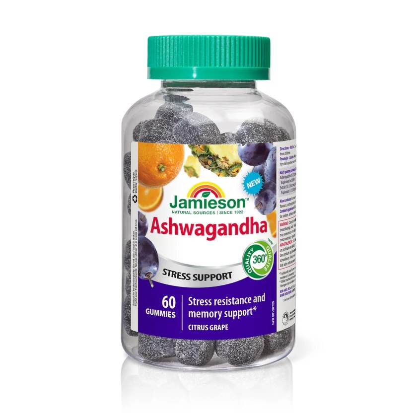 JAMIESON ASHWAGANDHA CAPS 60'S (4)