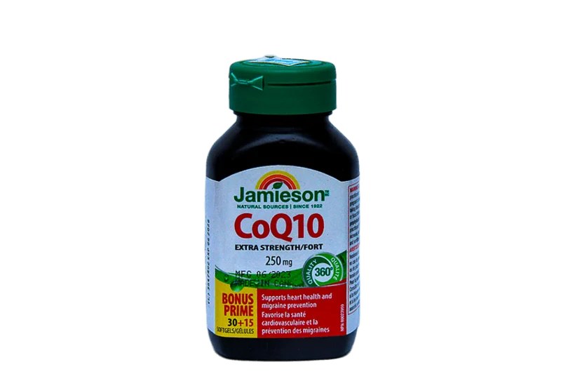 JAMIESON COQ10 250MG SOFTGELS 45'S (3)