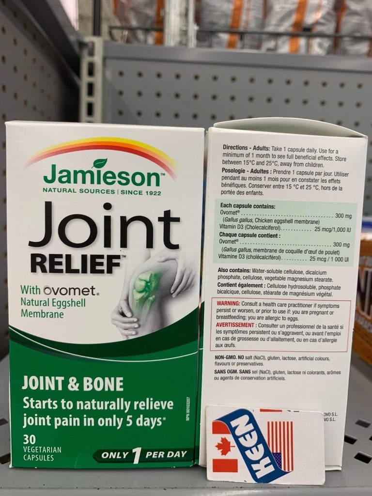 JAMIESON JOINT RELIEF CAPS 30'S (2)