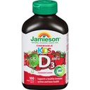 JAMIESON KIDS CHEWABLE D3 400IU TABLETS 100'S (3)