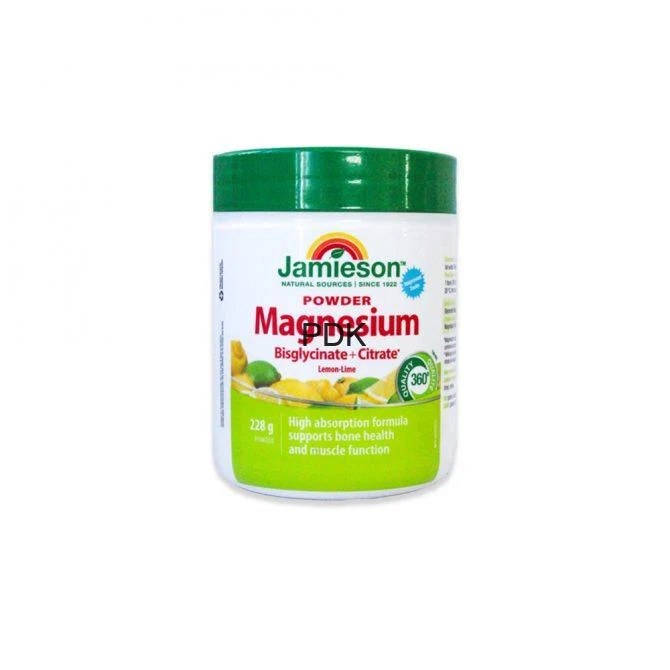 JAMIESON MAGNESIUM (BISGLYCINATE & CITRATE) POWDER 228G (3)