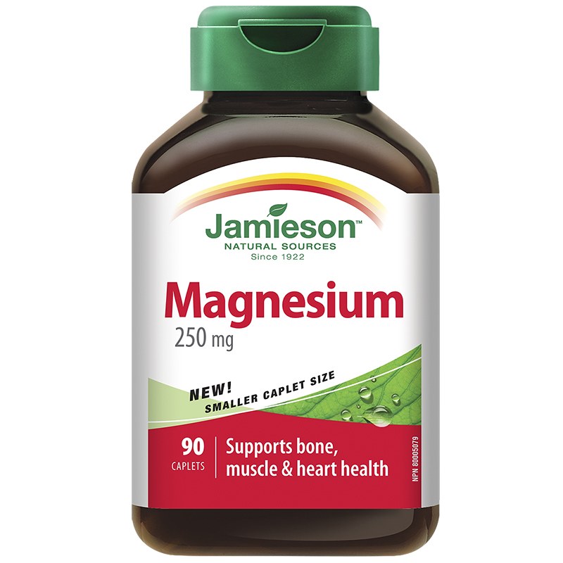 JAMIESON MAGNESIUM 250MG CAPLETS 90'S (3)