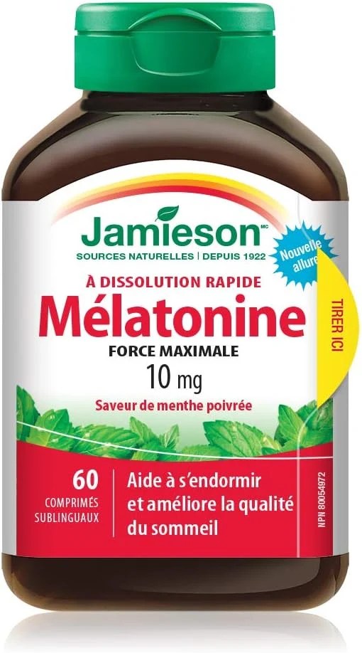 JAMIESON MELATONIN 10MG CAPS 60'S (3)