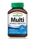 JAMIESON MULTI 100% COMPLETE ADULTS CAPLETS 90`S (3)