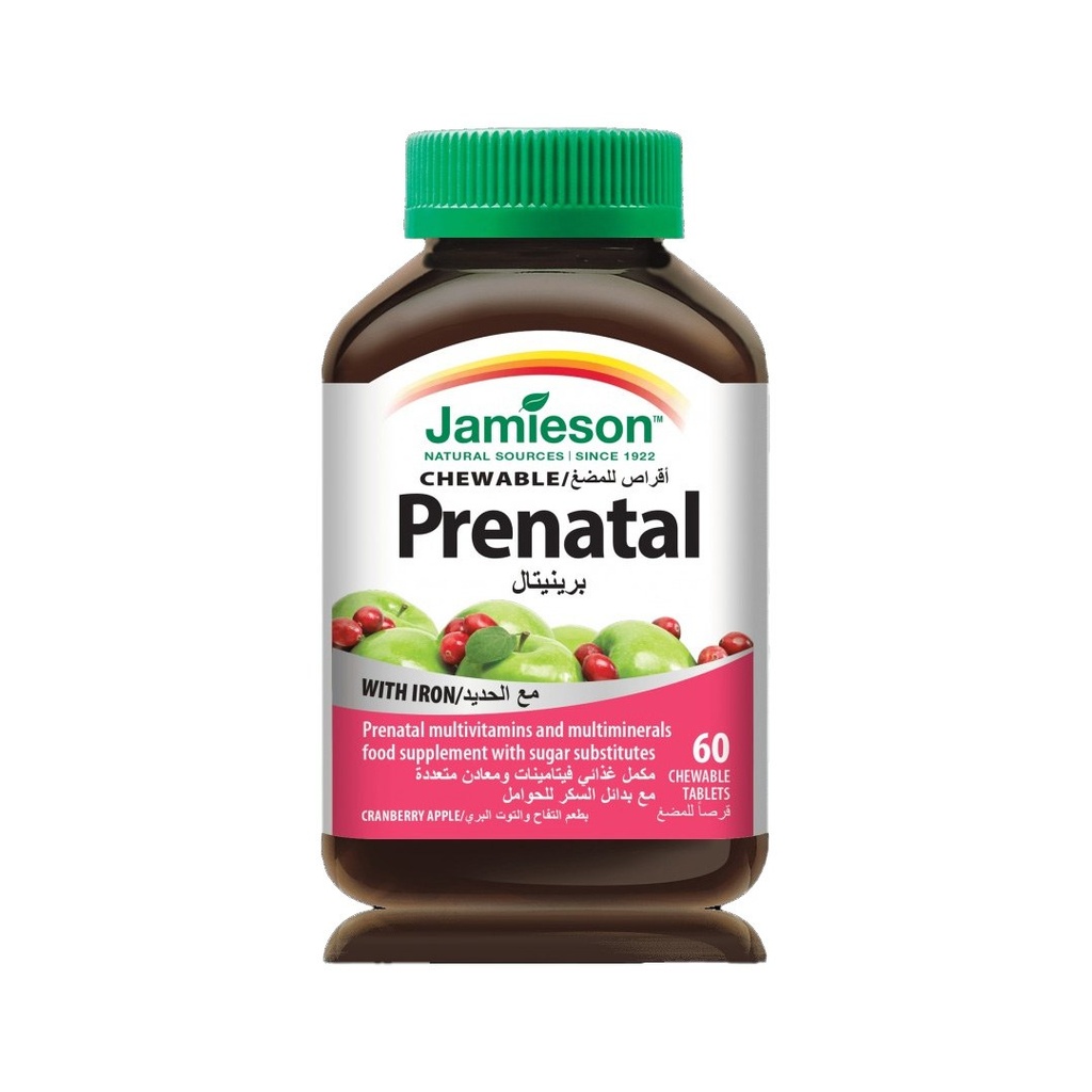 JAMIESON PRENATAL CHEWABLE TABS 60'S (2)