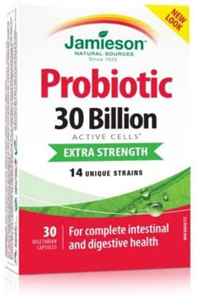 JAMIESON PROBIOTIC EXTRA STRENGTH GUMMIES 30'S (2)