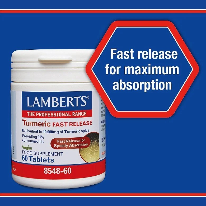 LAMBERTS TURMERIC EXTRACT TABS 60S (3)