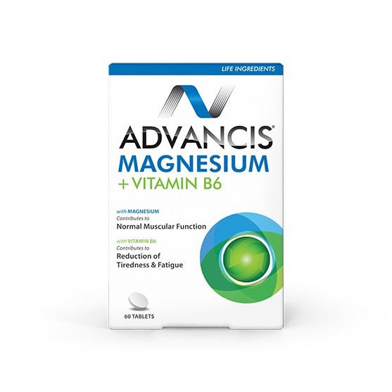 ADVANCIS MAGNESIUM+VIT B6 TABS 60'S (4)