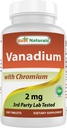 NATURAL FACTORS CHROM & VANADIUM 125MCG CAP 90 (3)