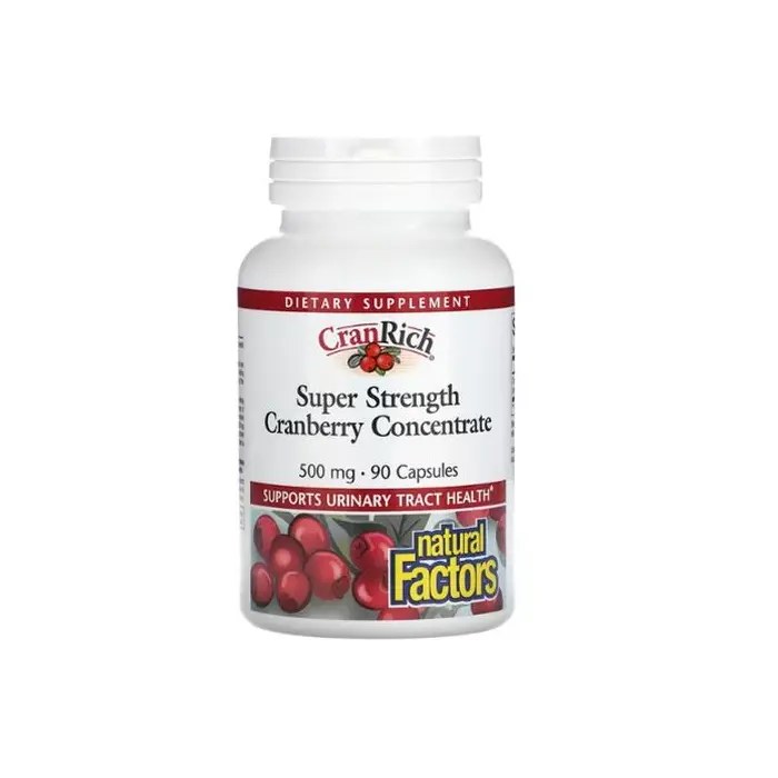 NATURAL FACTORS CRANRICH CRANBERRY CAP 90 (4)