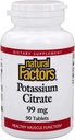NATURAL FACTORS POTASSIUM CIT 99MG TAB 90'S (2)