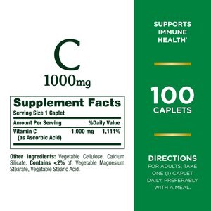 NATURE'S BOUNTY C 1000MG CAPLETS 100'S (3)