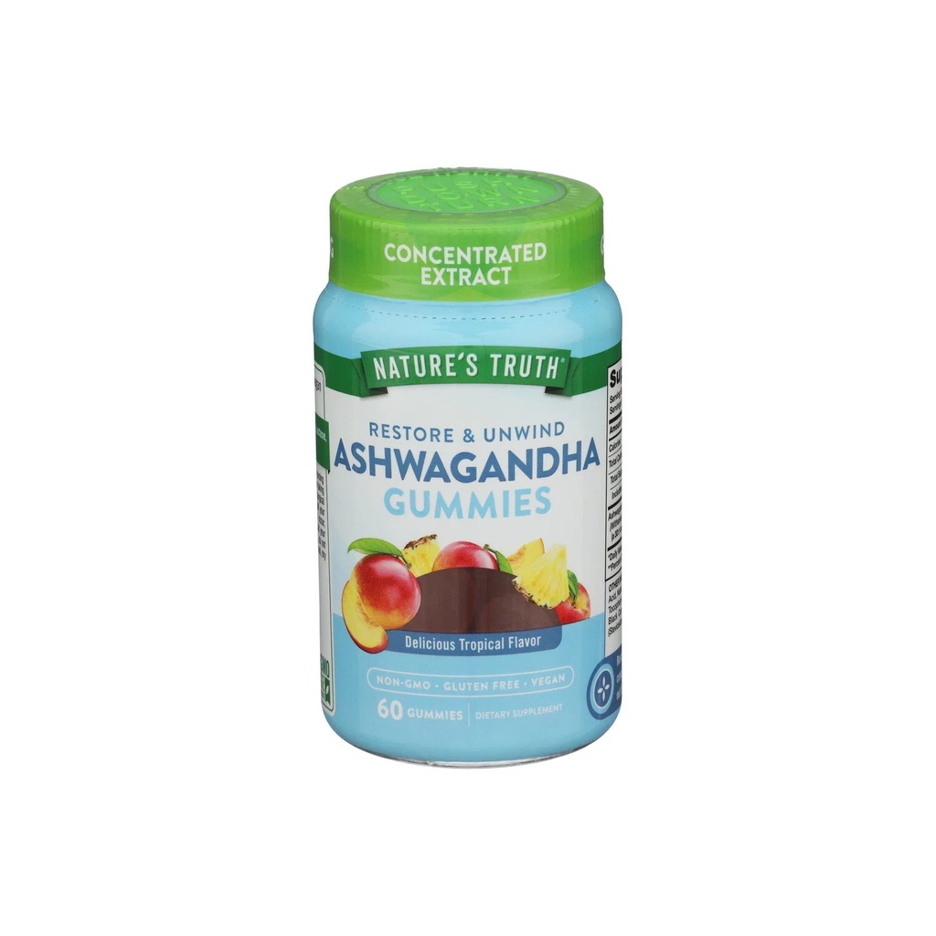 NATURE'S TRUTH ASHWAGANDA GUMMIES 60'S (2)