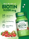 NATURE'S TRUTH BIOTIN 10,000MCG TABS 120'S (2)