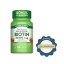 NATURE'S TRUTH BIOTIN 10,000MCG TABS 120'S (4)