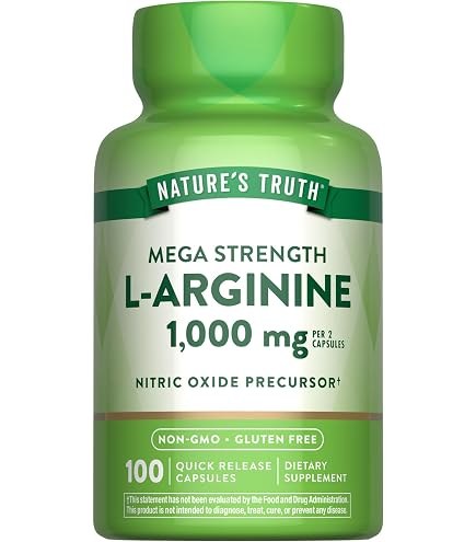 NATURE'S TRUTH L ARGININE 1000MG CAPS 50'S (2)
