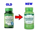 NATURE'S TRUTH MAGNESIUM GLYCINATE CAPS 60'S (2)