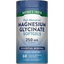 NATURE'S TRUTH MAGNESIUM GLYCINATE CAPS 60'S (4)