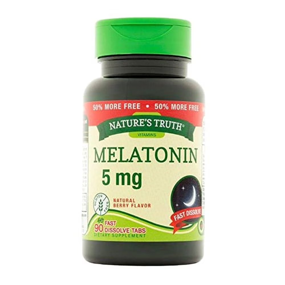 NATURE'S TRUTH MELATONIN 10MG + L-THEANINE TABS 72'S (2)
