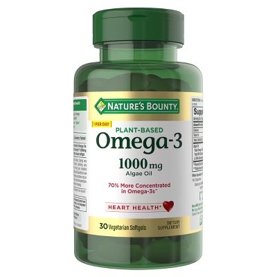 NATURE'S TRUTH OMEGA-3 ALGAE OIL SOFTGELS 60'S (2)