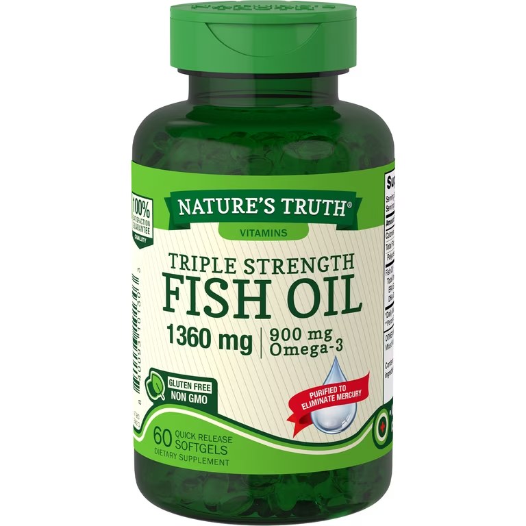 NATURE'S TRUTH OMEGA-3 ALGAE OIL SOFTGELS 60'S (4)