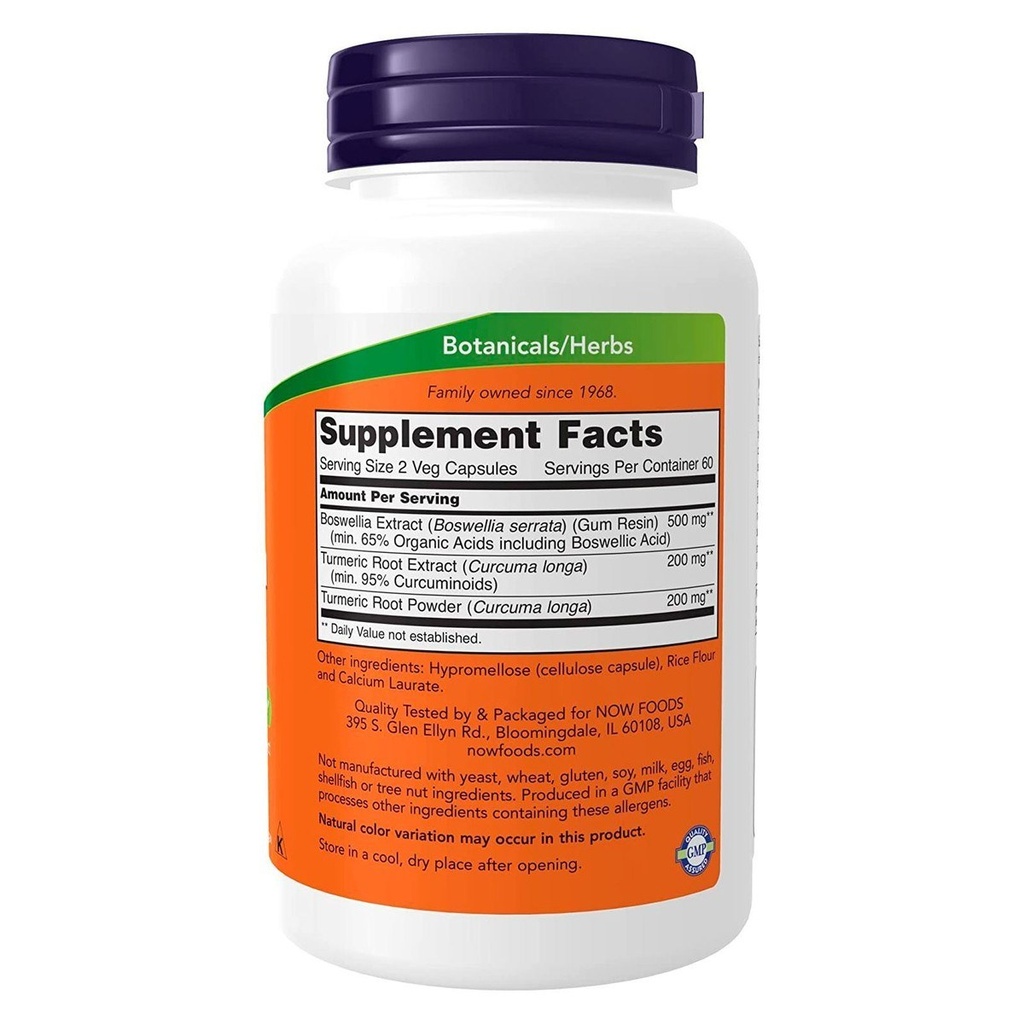 NOW BOSWELLIA EXTRACT 250MG (3)